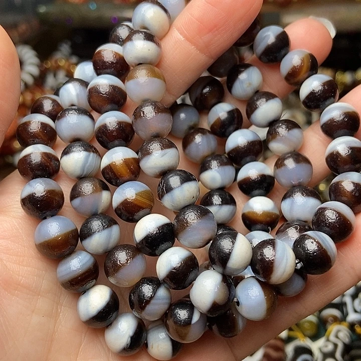 玛瑙/玉髓未镶嵌手链发一条