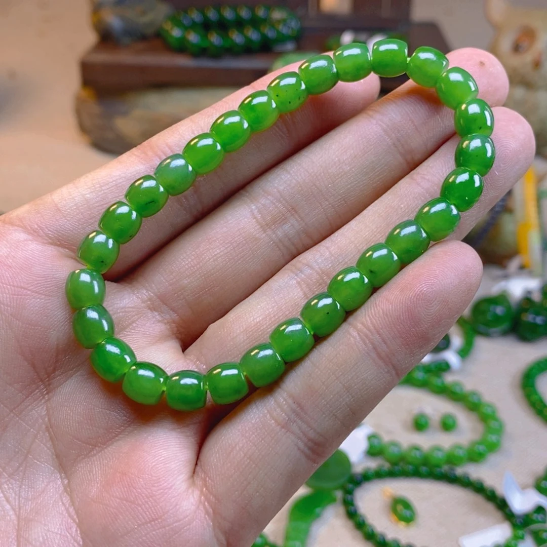 和田玉颈饰未镶嵌?**灵