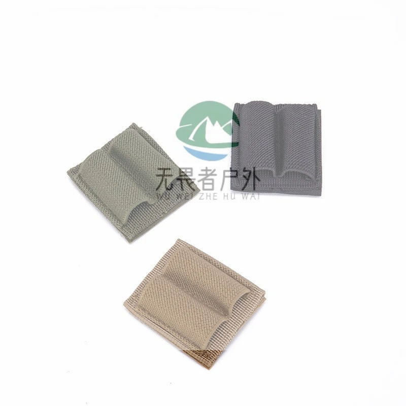 无畏者户外户外2孔散弹贴包配件7.62MM战术魔术贴散装工具魔术贴