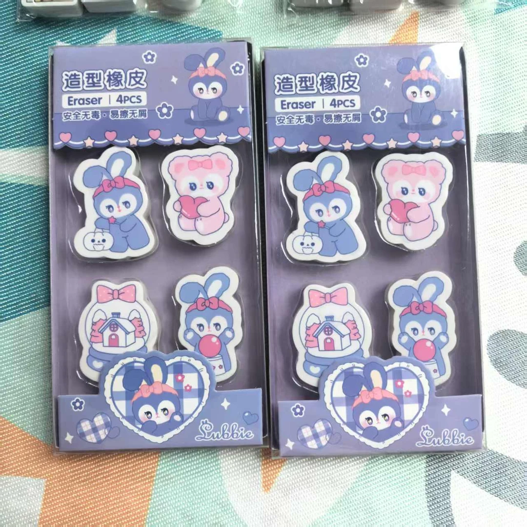 高颜值造型橡皮+切型橡皮组合