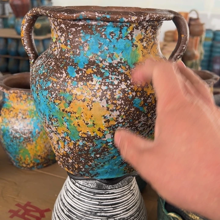 16.9-1高23口17彩兰双耳