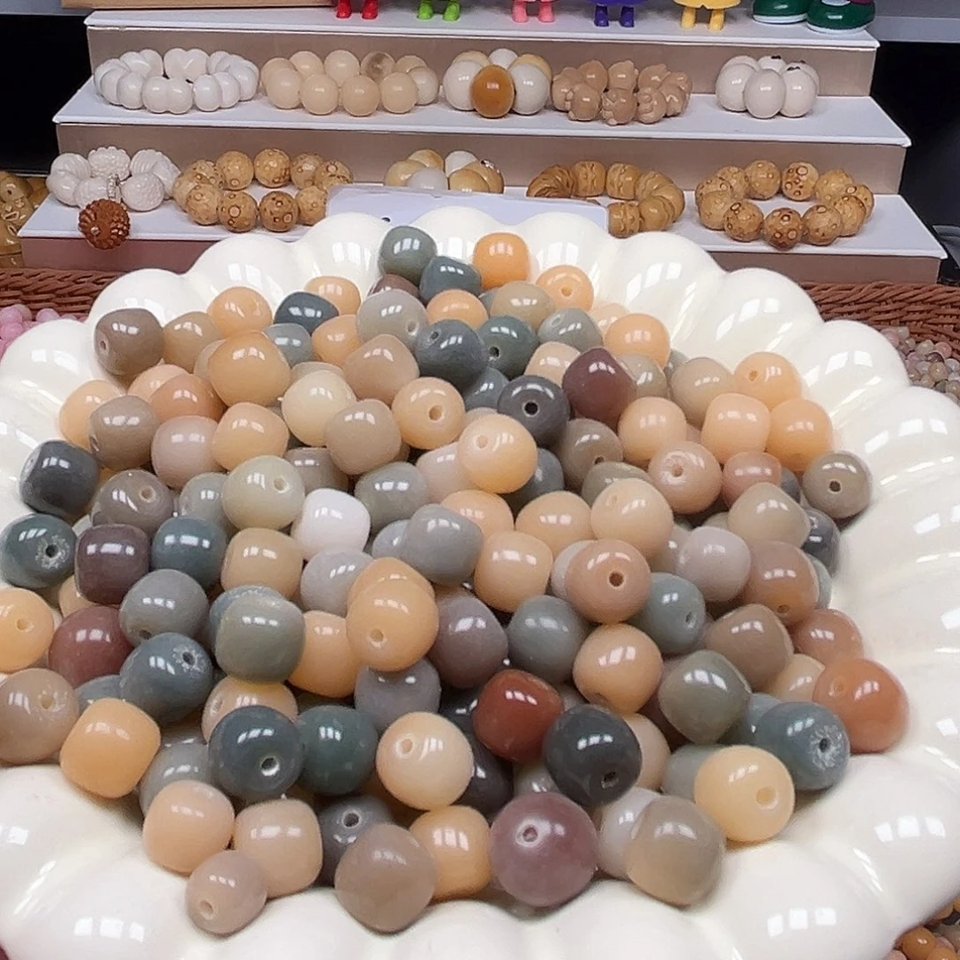 手串菩提根/象牙果卡10唐三彩多宝桶120颗