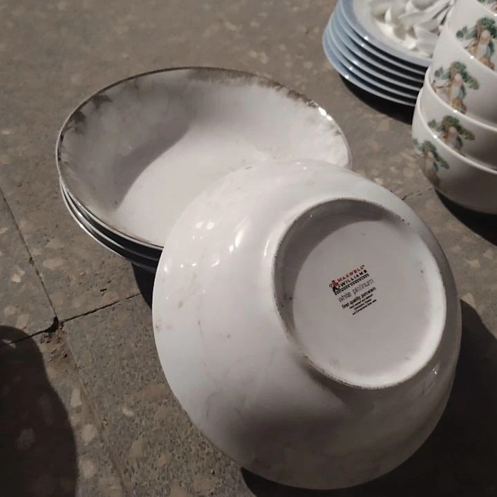 碗陶瓷盘子碗啥都有口径20公分