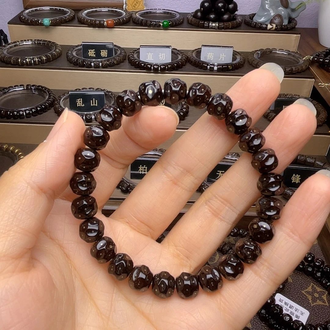 椰蒂手串印尼原生态椰蒂98无相满天星