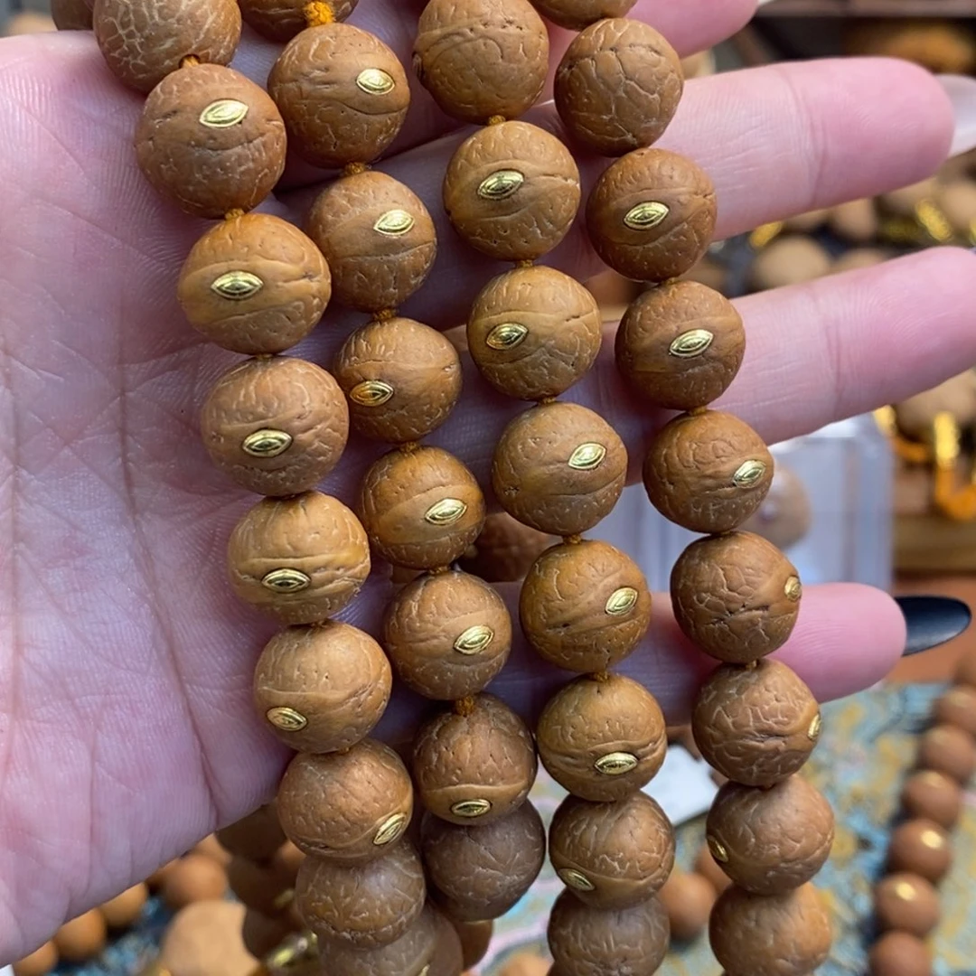 吊坠凤眼菩提12镶嵌108