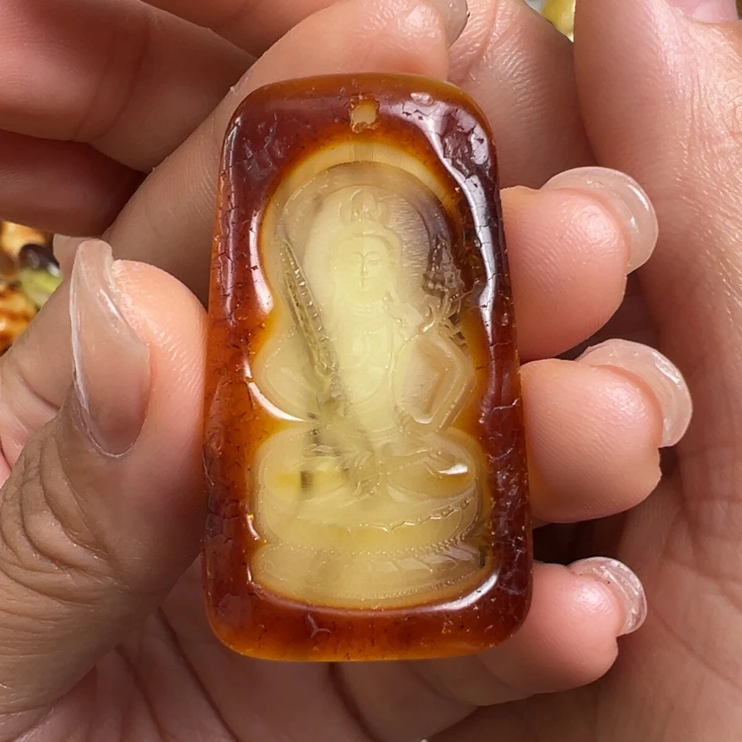 裸石蜜蜡未镶嵌微瑕