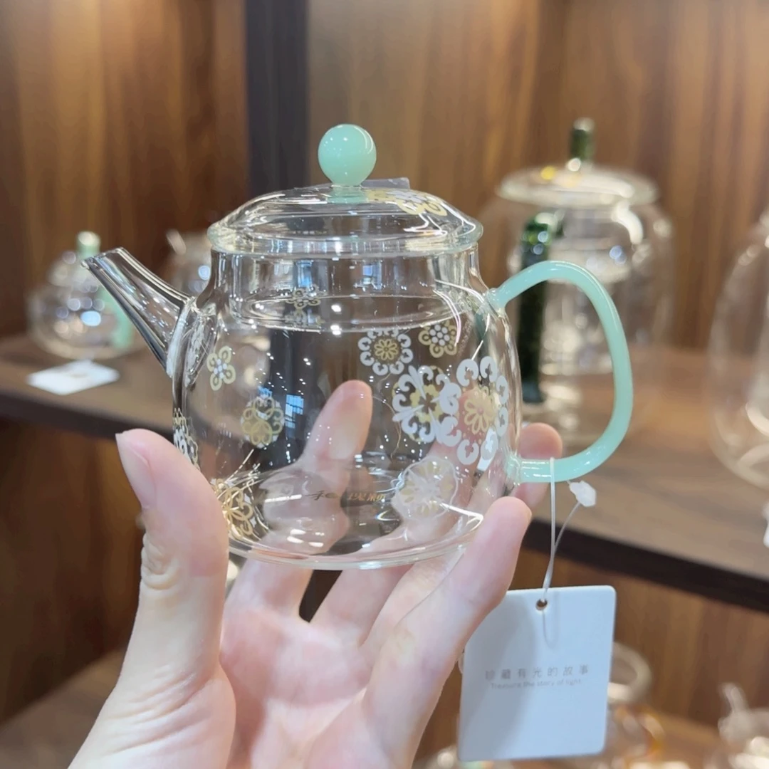 禾器皮球花言卿壶浅玉色