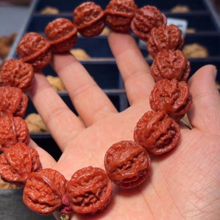 文玩核桃把件九龙6762