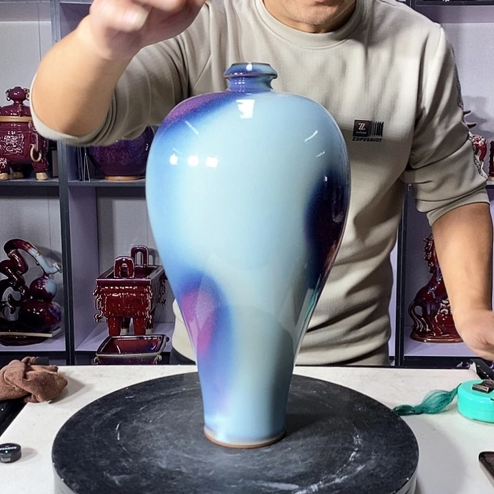 瓷片中国神垕精品钧瓷