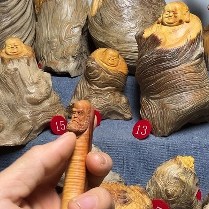 燃***月太行崖柏工艺小件