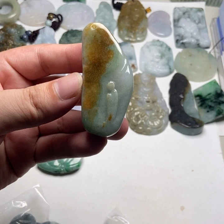 颈饰未镶嵌翡翠悟道34