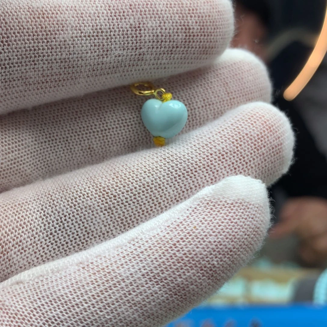 绿松石挂件未镶嵌