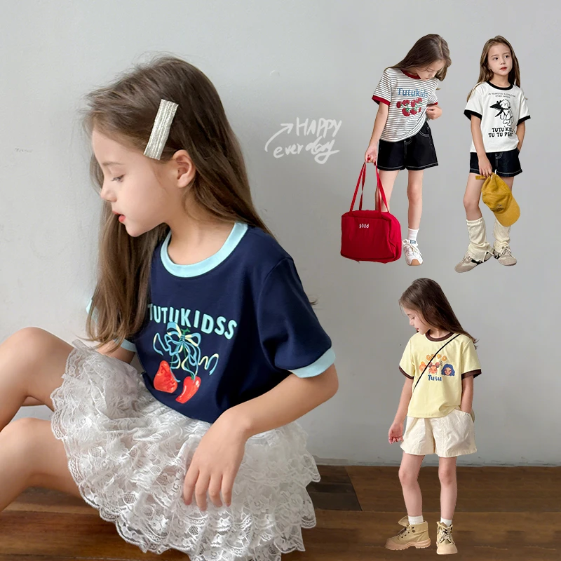 儿童新款设计感可爱百搭舒适t恤BXT200