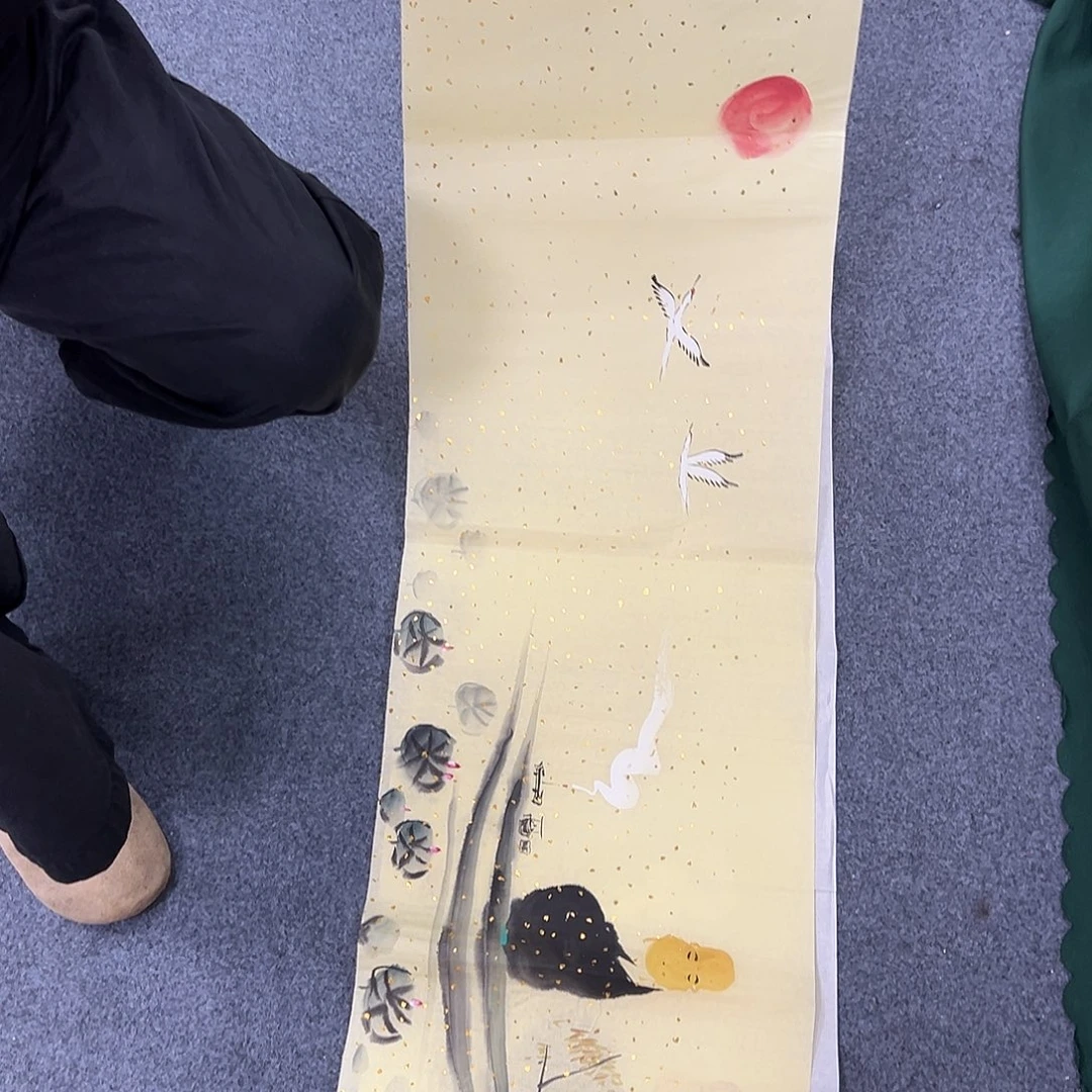 国画宣纸国画纯手绘作品