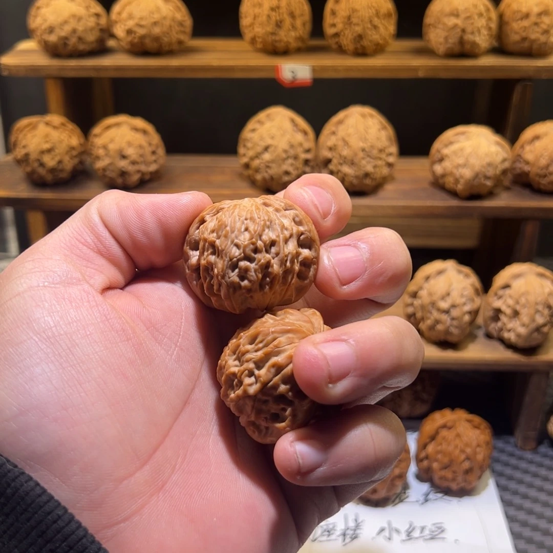 核桃把件坏*气磨盘狮子头