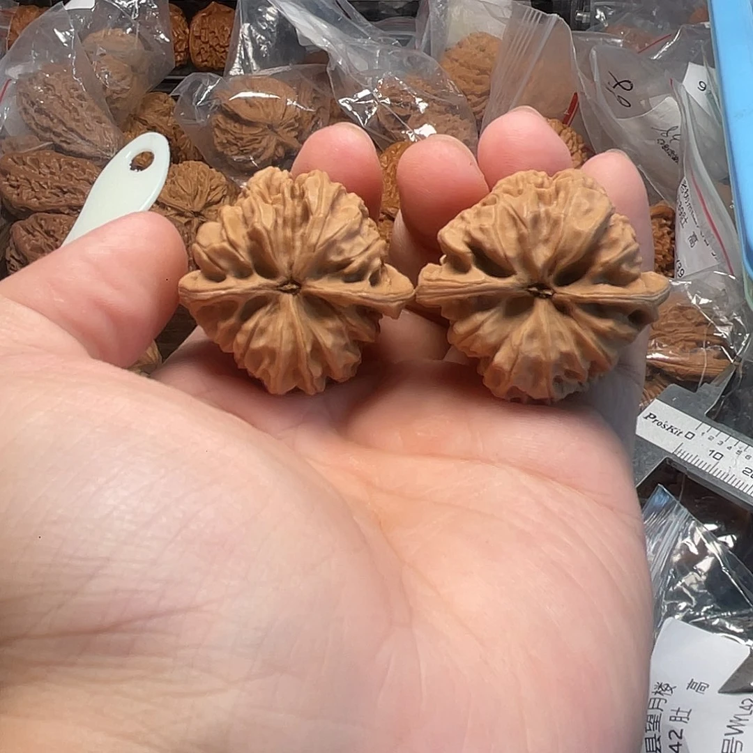 1文玩核桃上古金蟾35-209