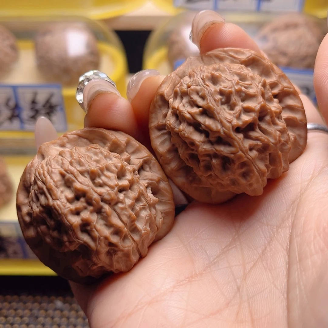 文玩核桃把件有***虎马老四