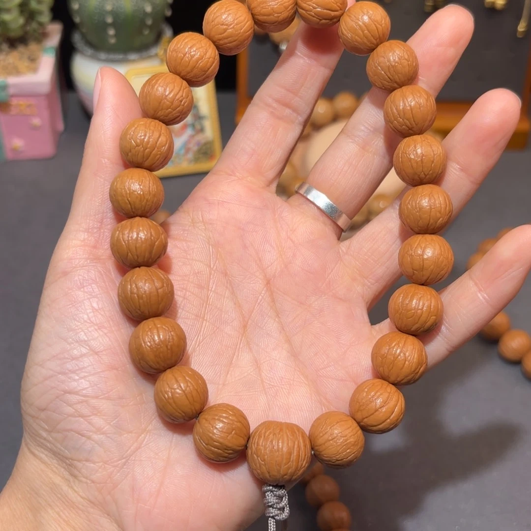 沐***手串猴头核桃聚宝盆全品14➕手持