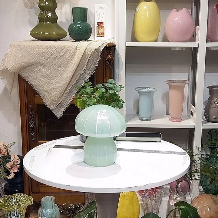 原色 灯罩摆件 微瑕 口7高17