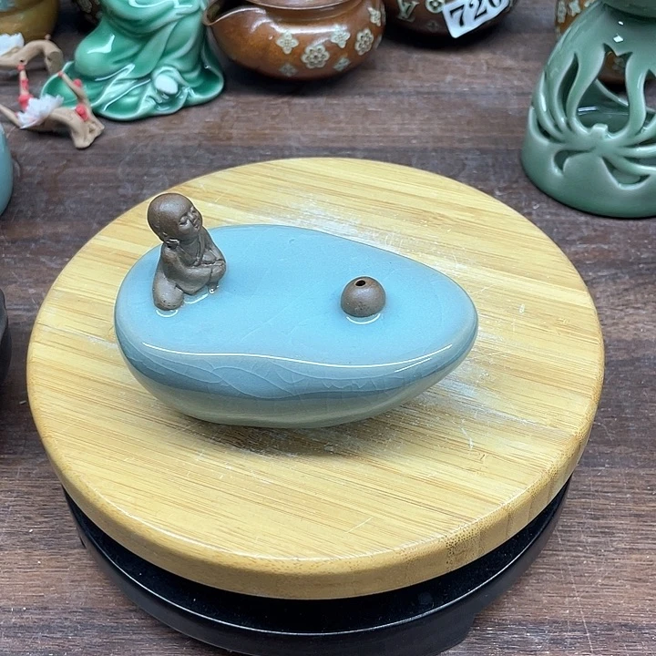 微瑕特价青瓷青瓷香插