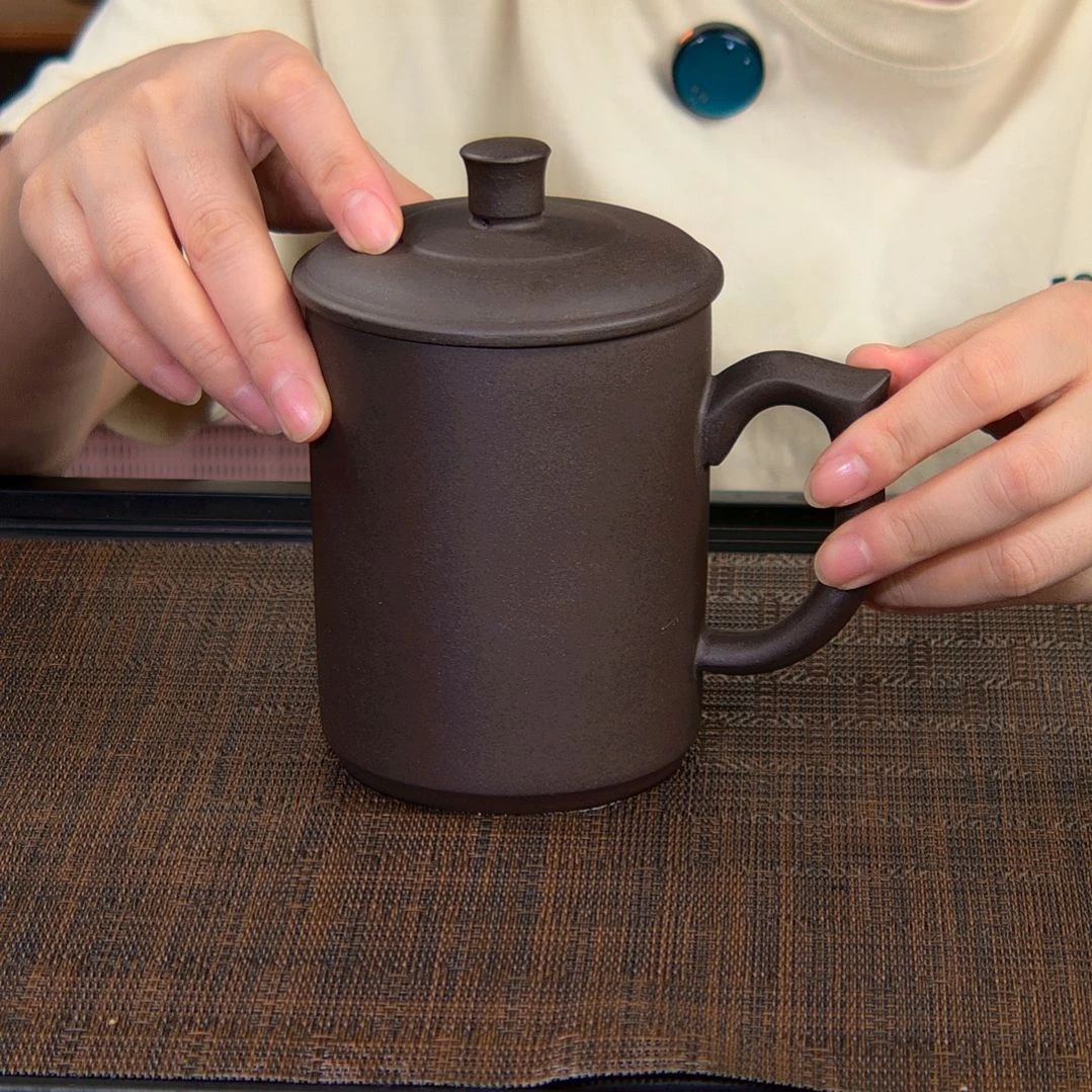 茶杯紫砂高货放漏