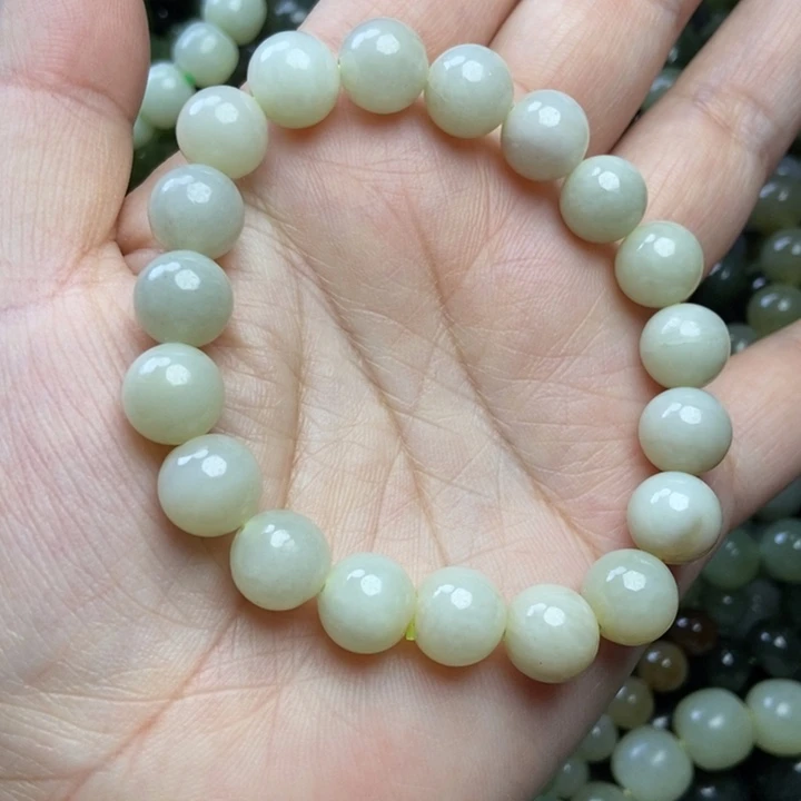 和田玉未镶嵌手链卡10