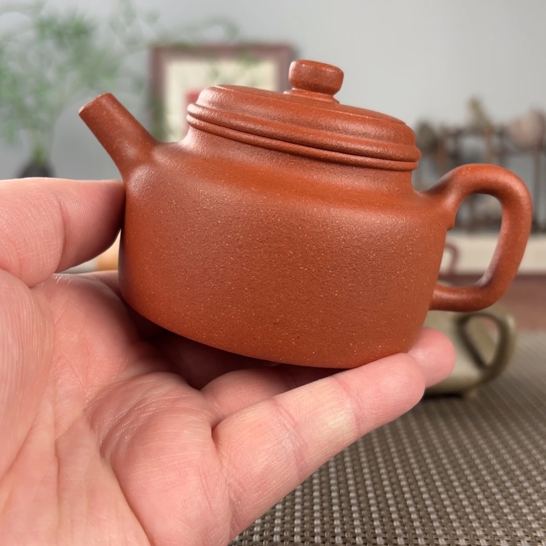 子***卯紫砂茶壶黄龙山原矿紫砂壶