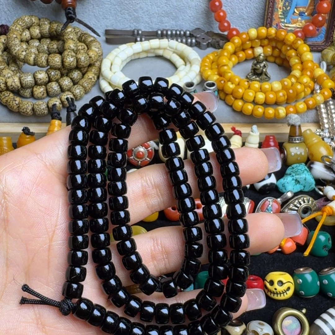 泥塑泥塑藏式108念珠