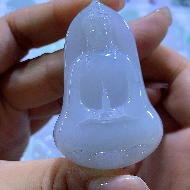 翡翠未镶嵌颈饰天然翡翠A货吊坠