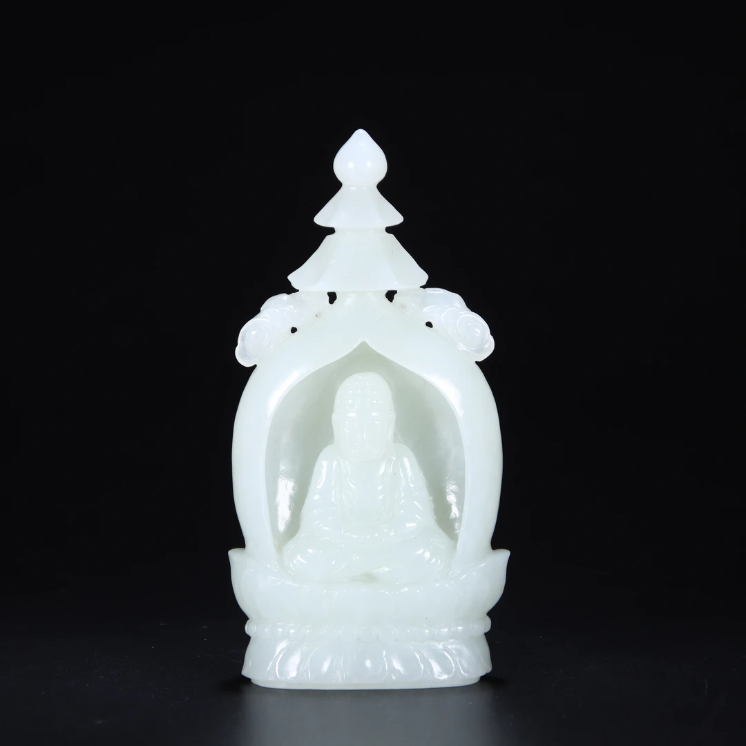 清和田玉佛造像摆件-NX
