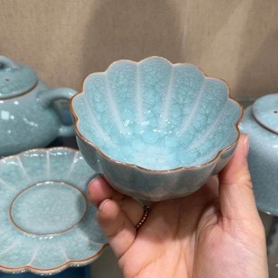 瓷片大宋名窑汝瓷茶具