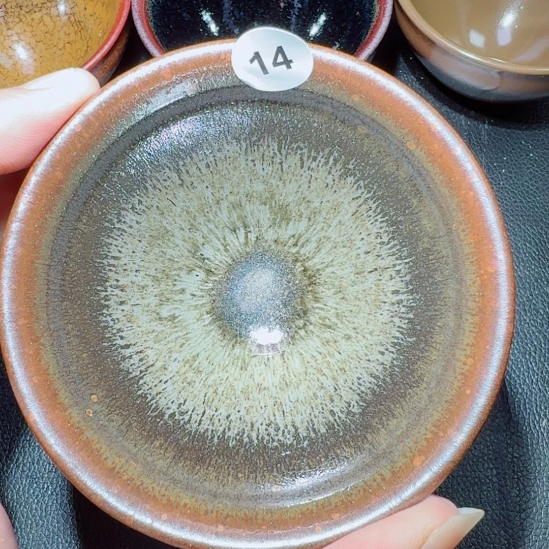 摆件古时茶器建窑建盏14