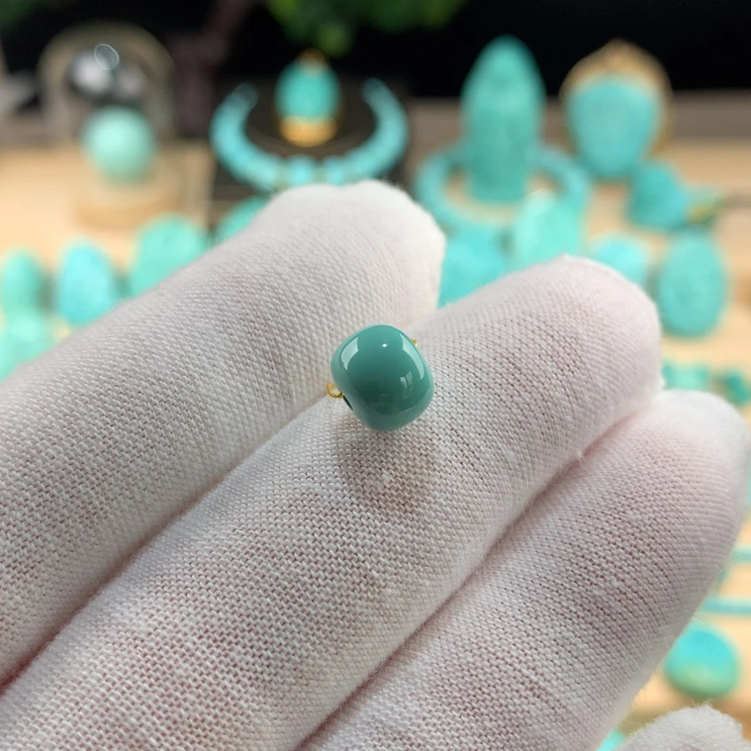 绿松石未镶嵌配珠卡8.5