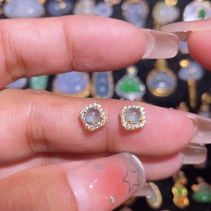 翡翠银S925镶嵌颈饰