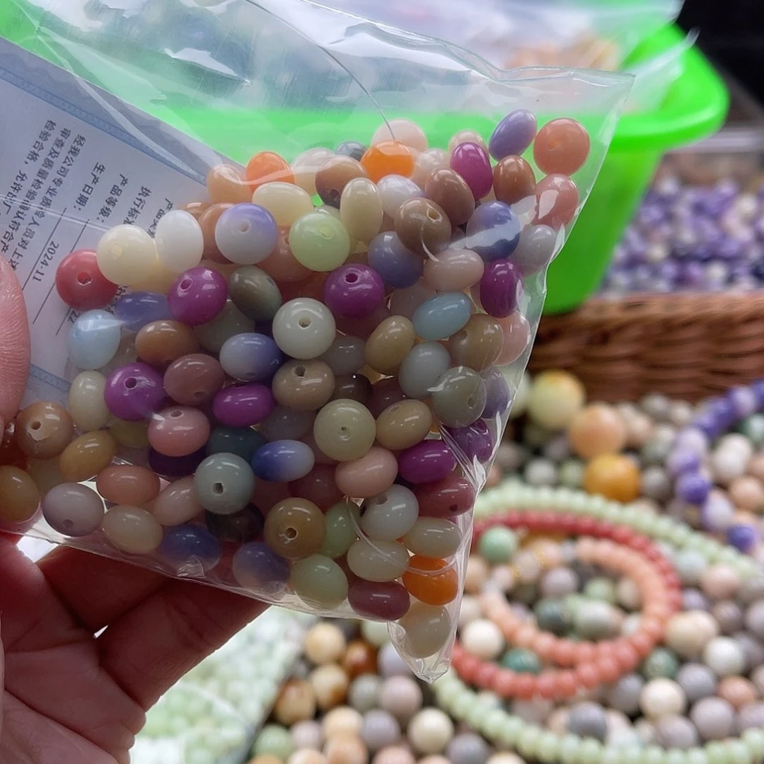 白玉菩提吊坠Z/9mm/100颗锅底