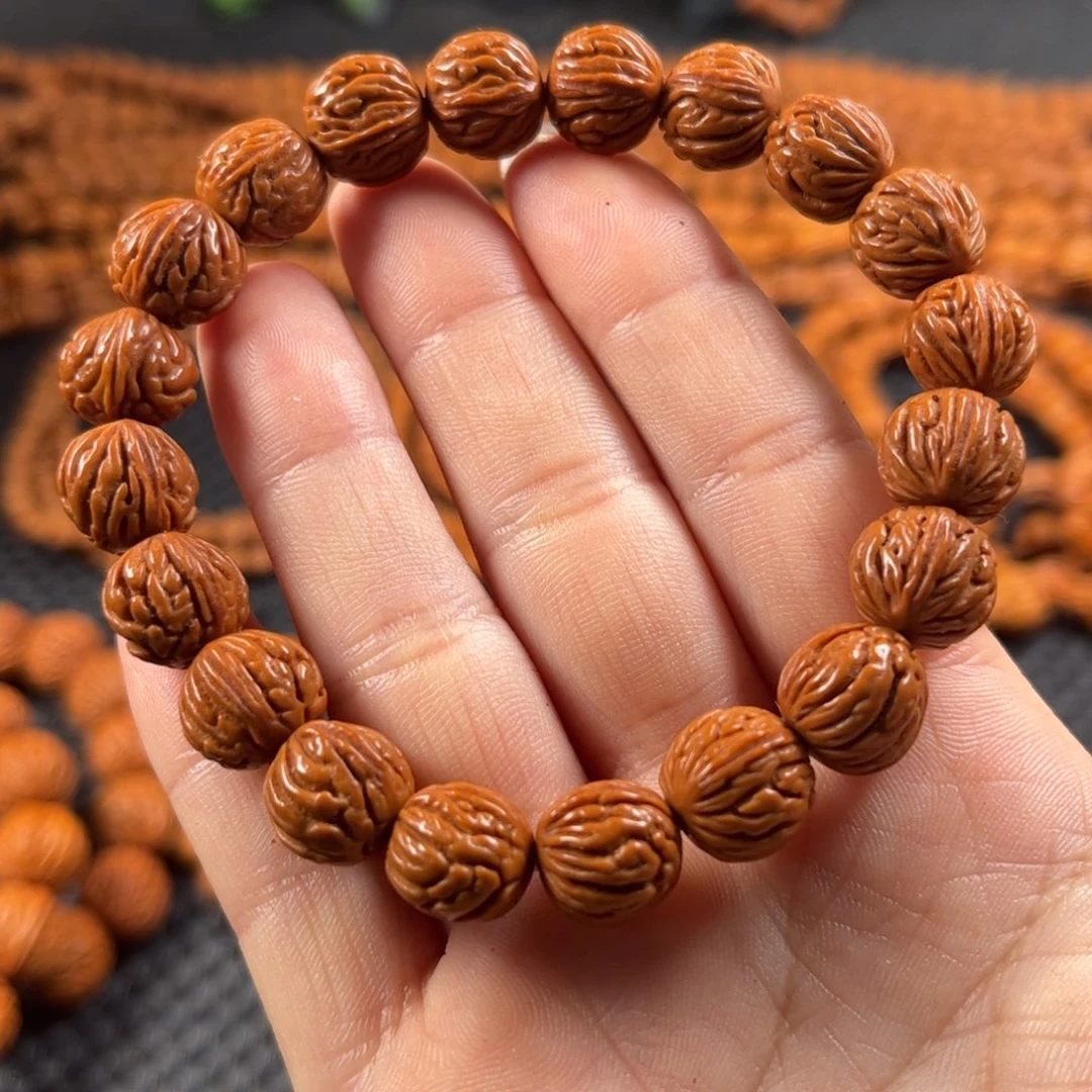 桃核手串Y33链接手串