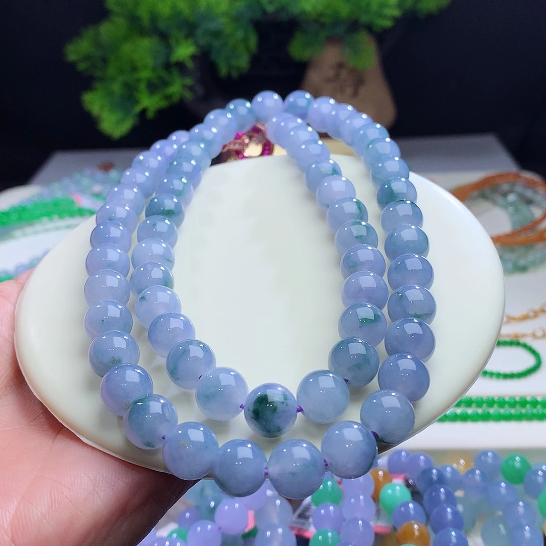 项链未镶嵌翡翠卡10mm