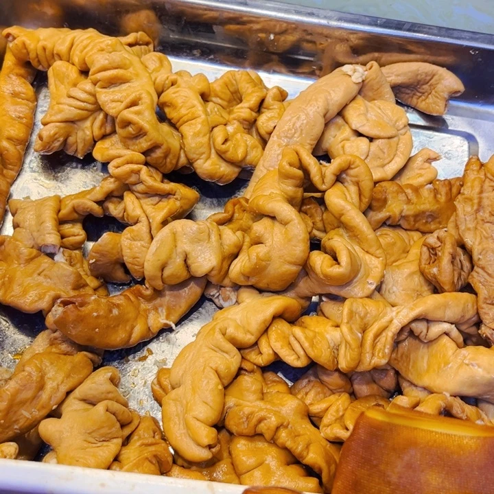 2斤熏肥肠去油69.9顺丰