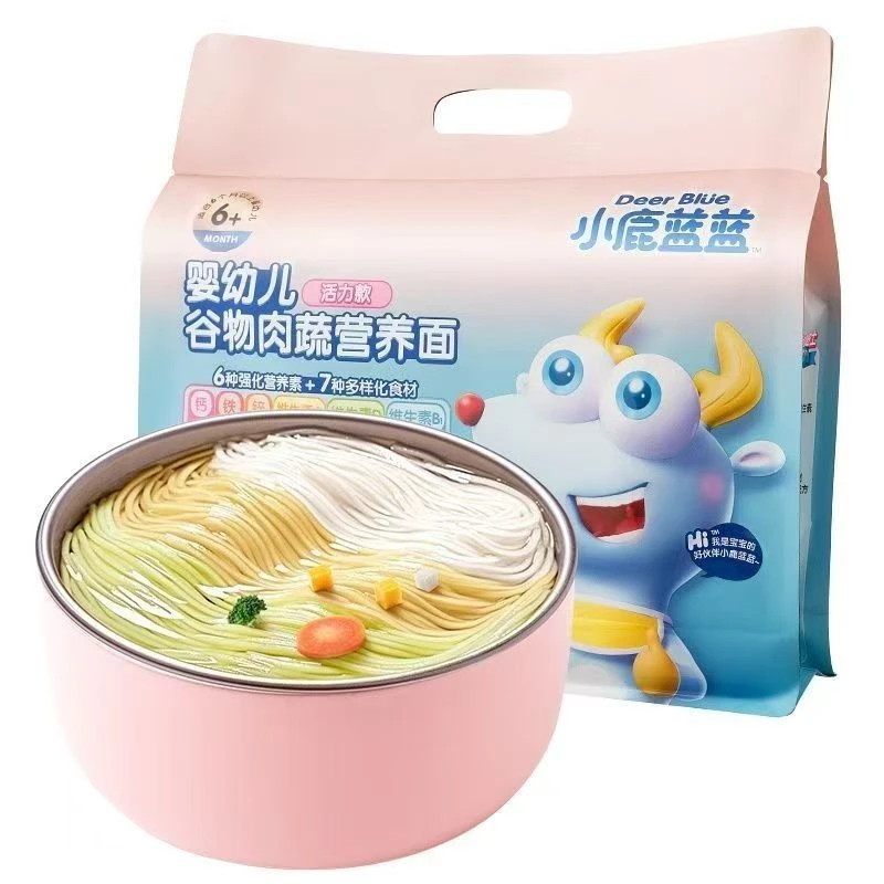 小鹿/蓝蓝婴幼儿谷物肉蔬营养面