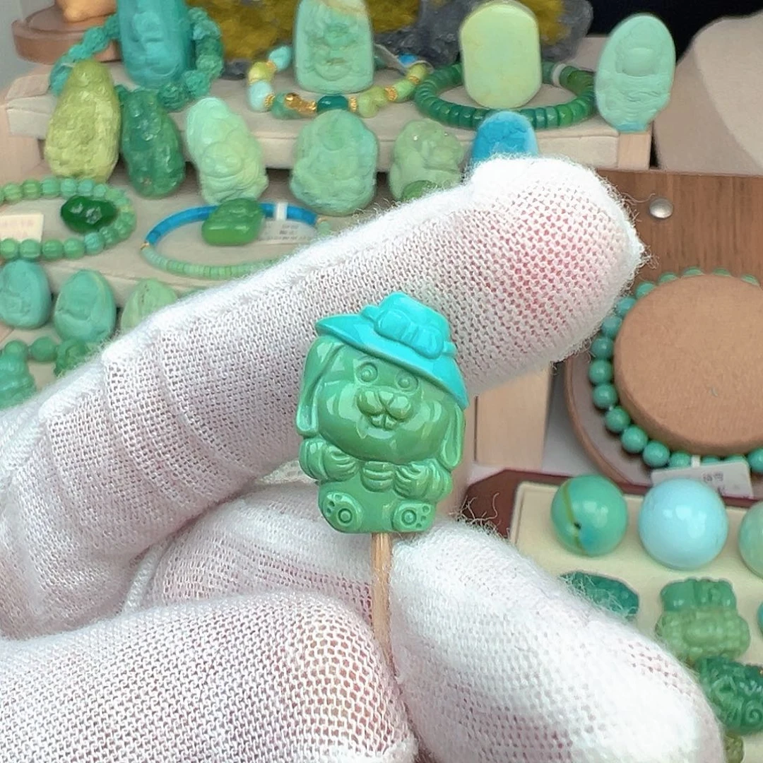 绿松石未镶嵌主播夏