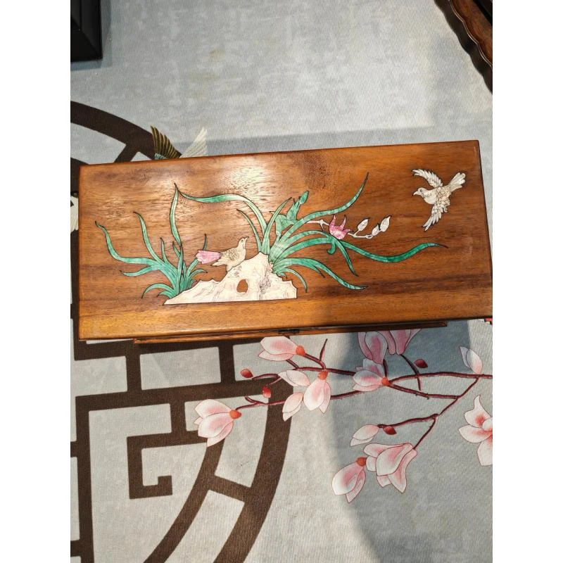 花梨木收纳箱储物箱长50*22*23