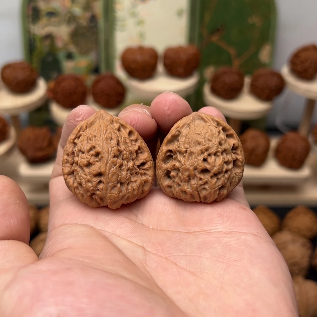 文玩核桃把件大团圆11