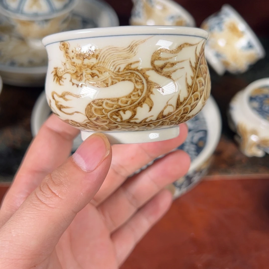 杯景德镇手绘陶瓷