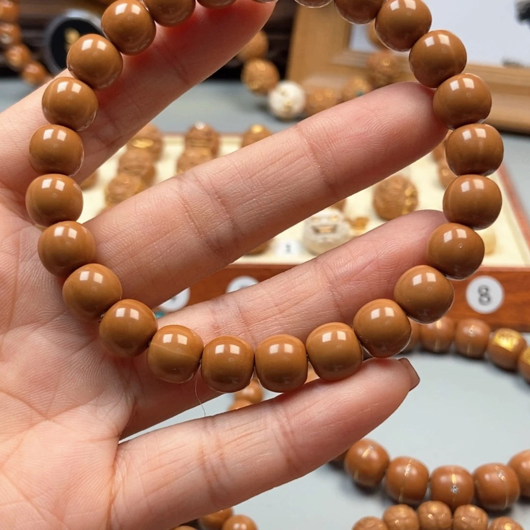 猴头核桃吊坠安*在手串