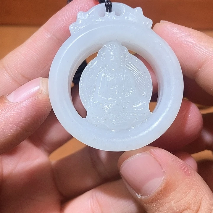 和田玉未镶嵌颈饰HX