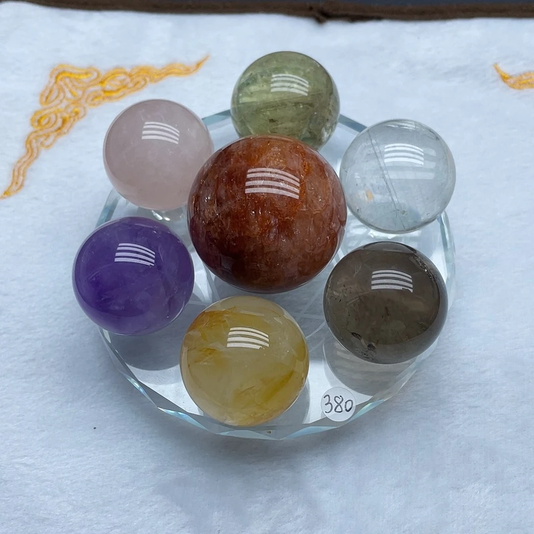 水晶珠宝半成品未镶嵌天然水晶带底座