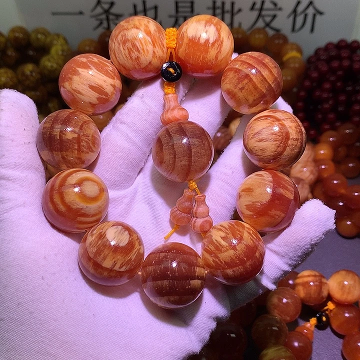 松木（琥珀木）手串/手链2.5 高货