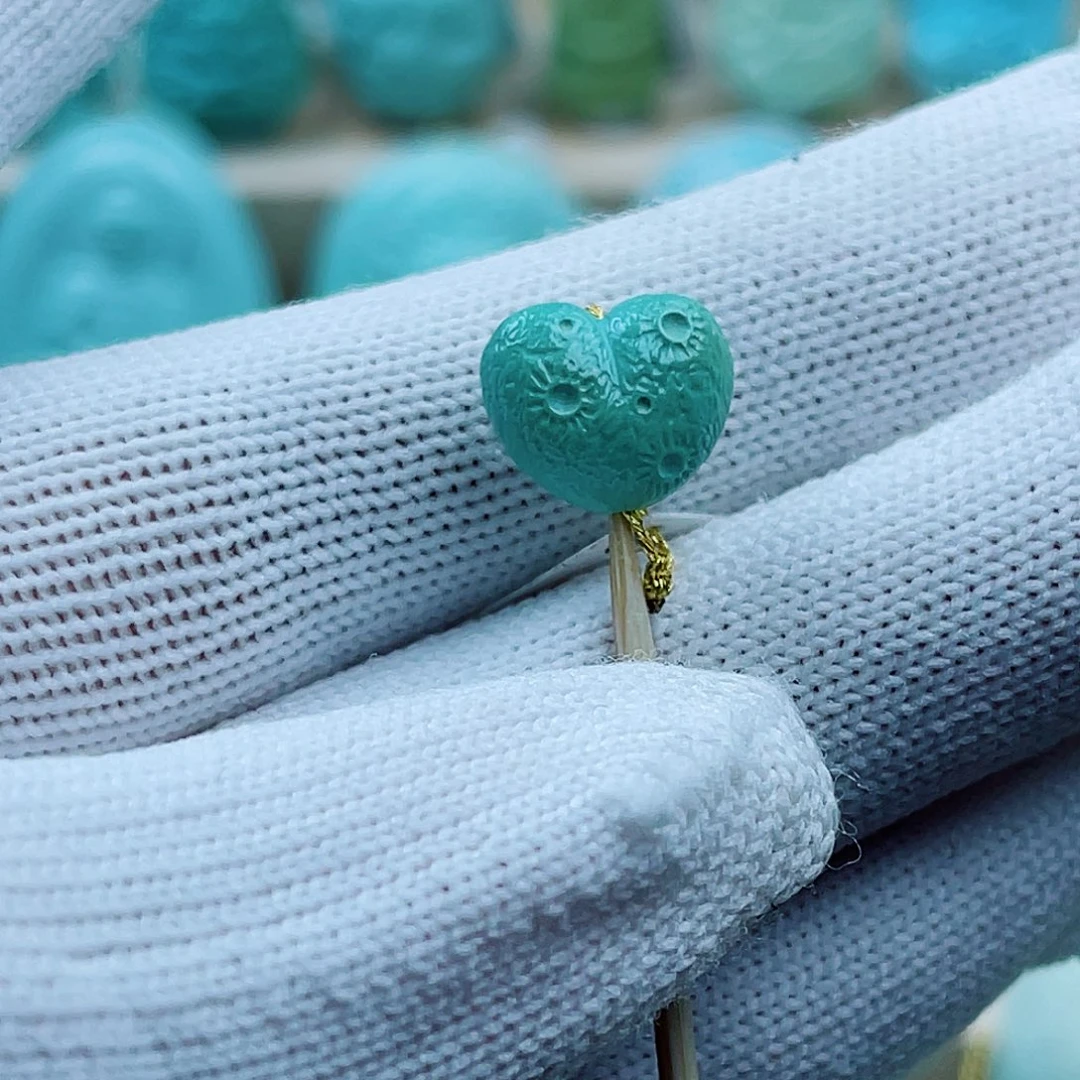 绿松石银S925镶嵌珠宝奇石