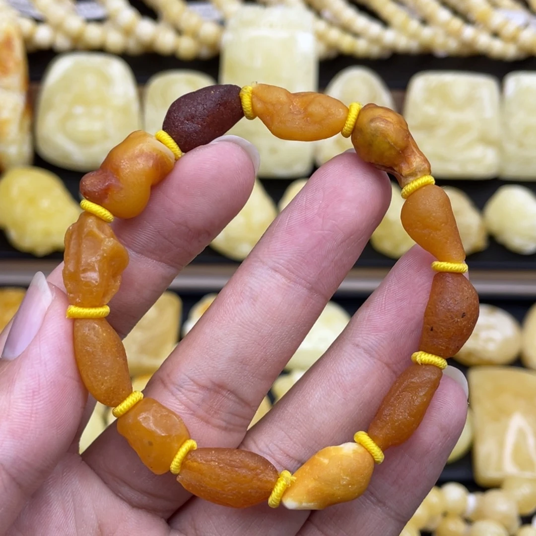 裸石琥珀未镶嵌琥珀蜜蜡