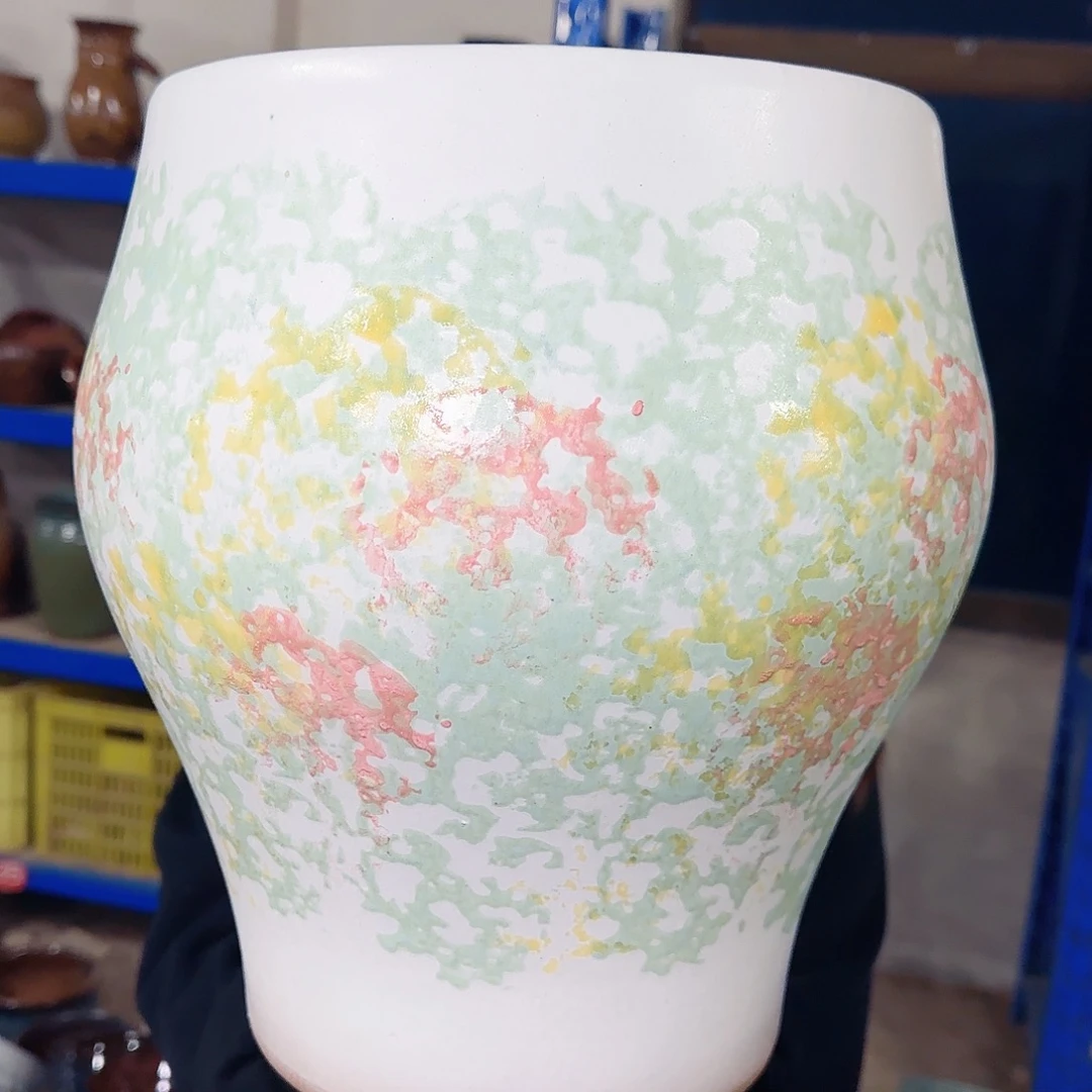 紫砂花盆高32口24